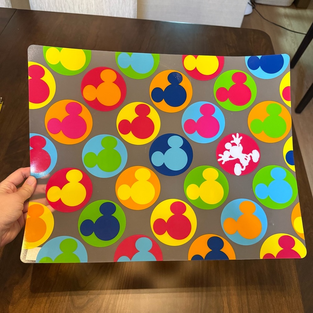 Disney Multicolor Mickey Mouse Placemat